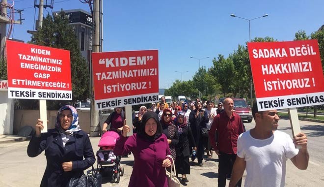 'İzne çıkıyorsunuz’ dediler, fabrikayı kapattılar