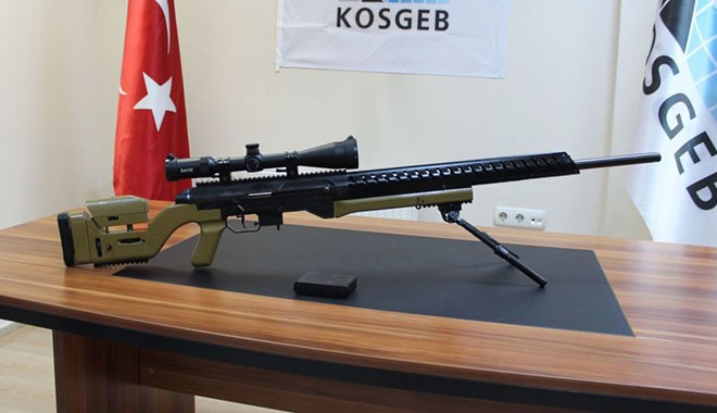 'Türkiye'nin yüzde 100 yerli ve milli sniper tüfeği'ni ürettik'