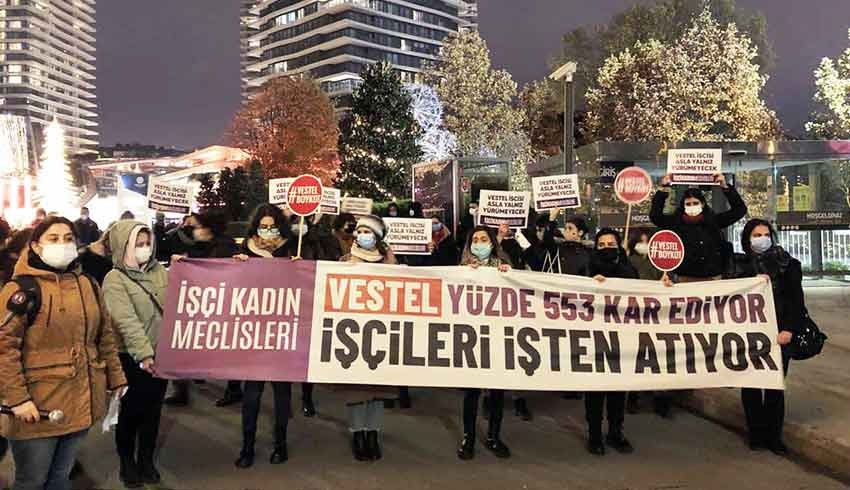 'Vestel yüzde 553 kar ediyor, işçileri işten atıyor'