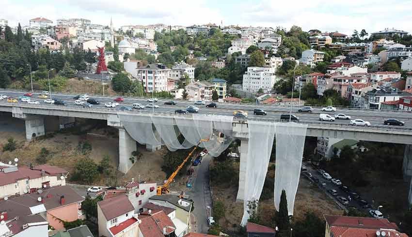 15 Temmuz Şehitler Köprüsü'ne fileli önlem!