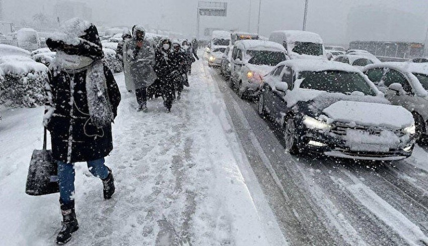 AKOM uyardı: İstanbul'da beş gün kar fırtınası