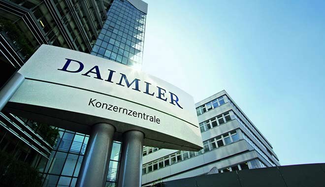 Alman otomobil devi Daimler'e 870 milyon avro para cezası