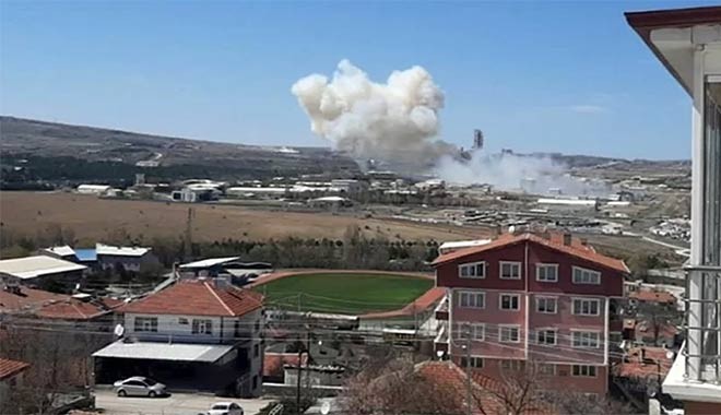 Ankara'da Roketsan fabrikasında korkutan patlama