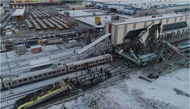 Ankara'da 9 kişinin öldüğü tren kazasının şüphelileri terfi etti!