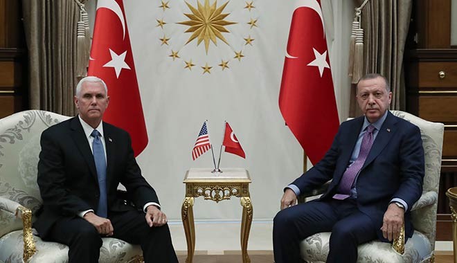 Erdoğan-Pence görüşmesi 1 saat 40 dakika sürdü