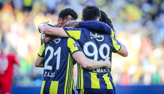 Antalyaspor'u yenen Fenerbahçe ligi 6. bitirdi