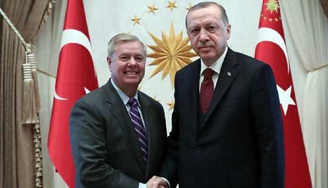 Graham: Erdoğan’dan Kobani’den uzak durma sözü aldım; yaptırım tasarısı hazır