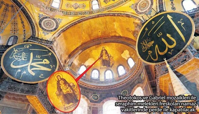 Ayasofya için karar verildi! Bir dakikada açılıp bir dakikada kapanacak