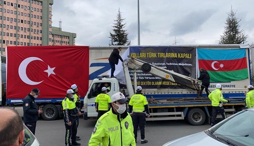 Türk TIR'larından en yüksek ayakbastı parasını iki kardeş ülke alıyor