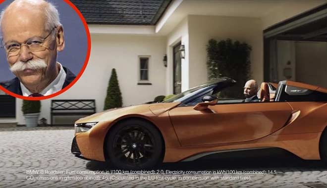 BMW'den, emekliye ayrılan Mercedes CEO'sunun yer aldığı inanılmaz reklam filmi