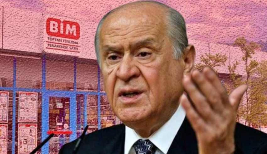 Bahçeli-BİM gerilimi: BİM'in önüne hendek kazdılar!