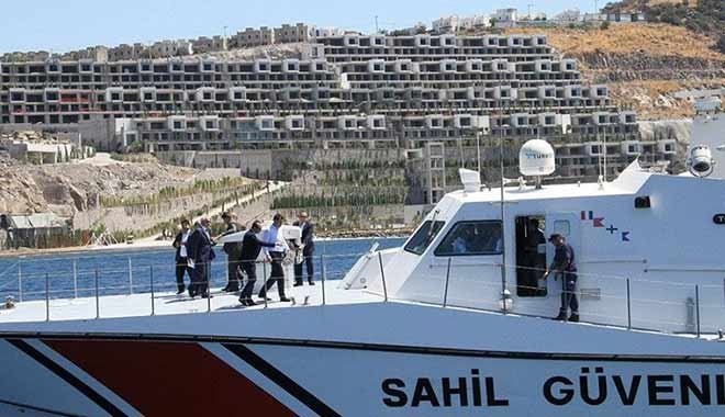 Bakan Kurum'dan Bodrum'da inceleme: O proje mühürlendi