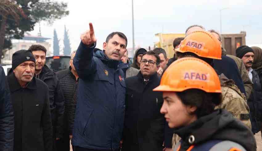 Bakan Kurum'dan açıklama: Ay sonunda tüm illerde inşaata başlayacağız