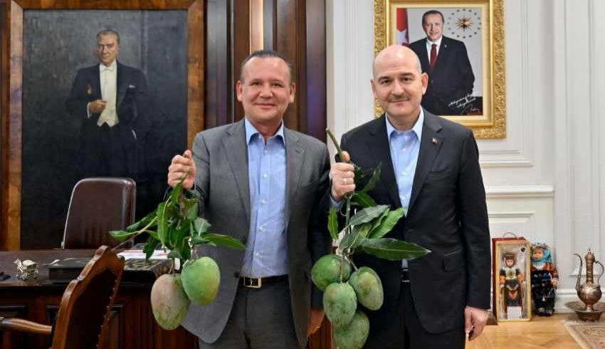 Bakan Soylu, mango için destek sözü verdi