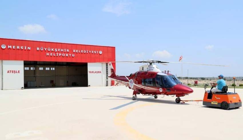 Belediyeden satılık helikopter; işte satış fiyatı