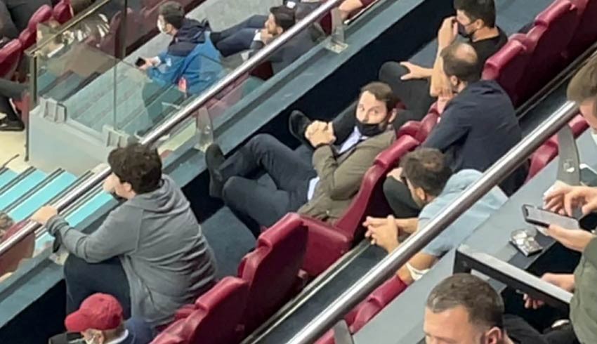 Berat Albayrak nerede görüntülendi?