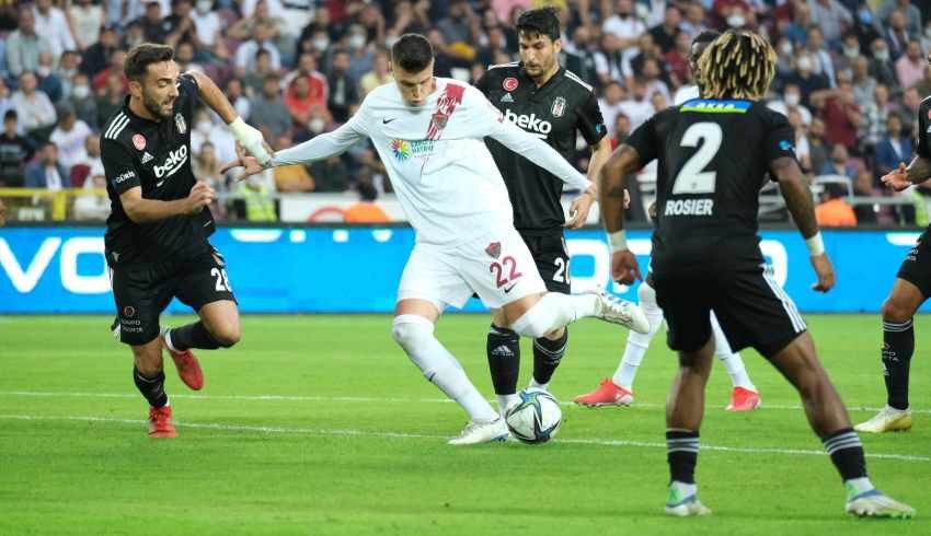 Beşiktaş, Hatay deplasmanında 3 puan kaybetti