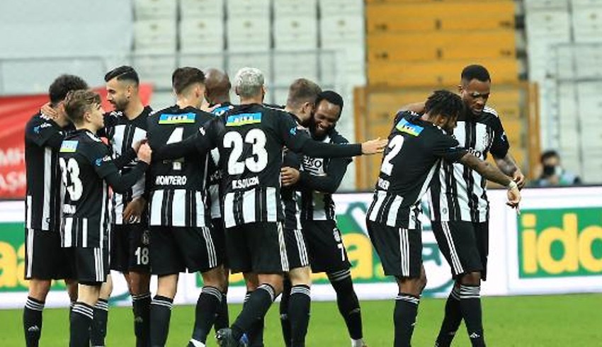 Beşiktaş'tan Sivasspor karşısında 3 gollü galibiyet