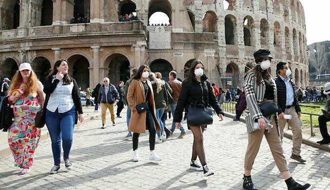 İtalya'da koronavirüs nedeniyle bir günde 168 kişi hayatını kaybetti