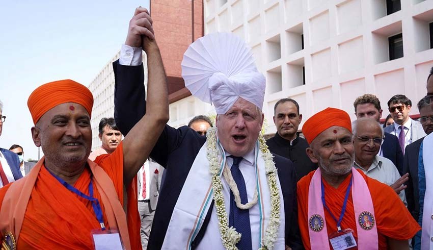 Boris Johnson’dan Hindistan çıkarması