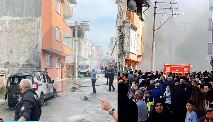 Bursa'da evlerin arasına eğitim uçağı düştü: Pilot ve öğrenci pilot hayatını kaybetti