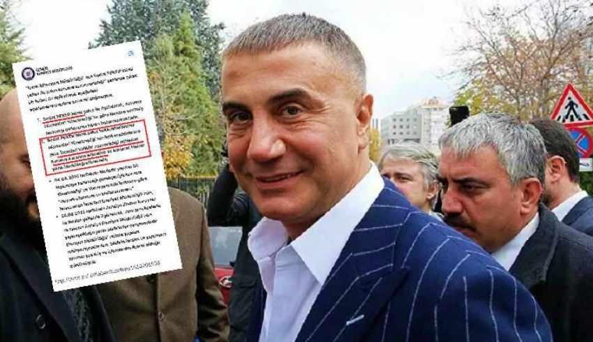 Sedat Peker savcılığa, 'Hakkımda kırmızı bülten var mı?' diye sormuş!