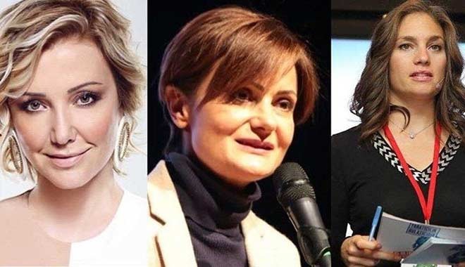 Canan Kaftancıoğlu, Berna Laçin, Nevşin Mengü ve Feyza Altun'u hedef alan paylaşımlar eleştiri sayıldı