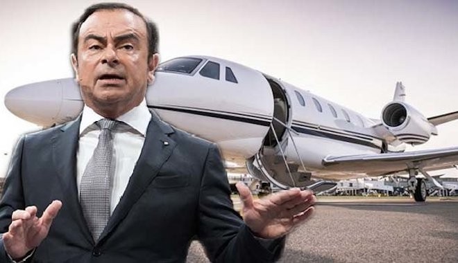 Carlos Ghosn'un kaçtığı TC-RZA uçağının pilotunun ses kaydı ortaya çıktı