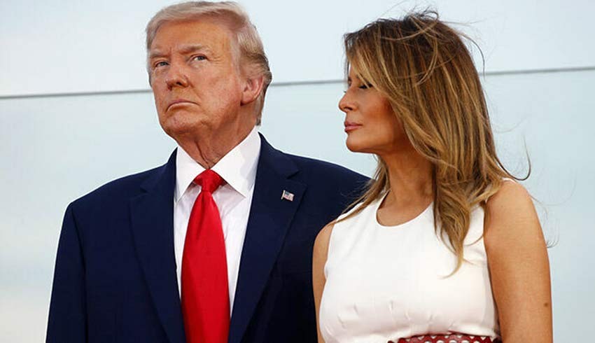 Trump hem seçimleri hem de Melania'yı kaybetti! Boşanmak için gün sayıyor