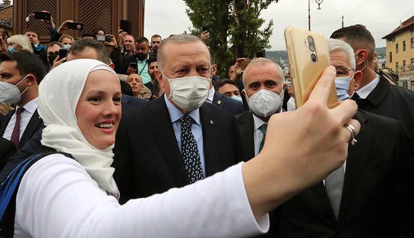 Cumhurbaşkanı Erdoğan Bosna Hersek'te