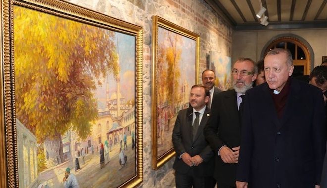 Cumhurbaşkanı Erdoğan: Medeniyetler kültür ve sanat değerleri üzerinde yükselir