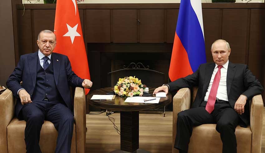 Erdoğan ile Putin Ukrayna krizini görüştü