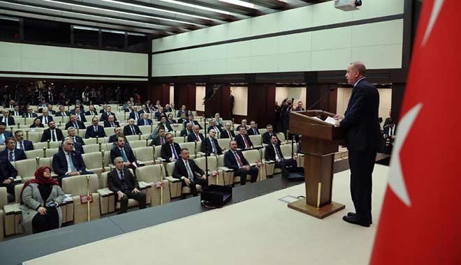 Cumhurbaşkanı Erdoğan konuştu, Bakan Koca ağladı