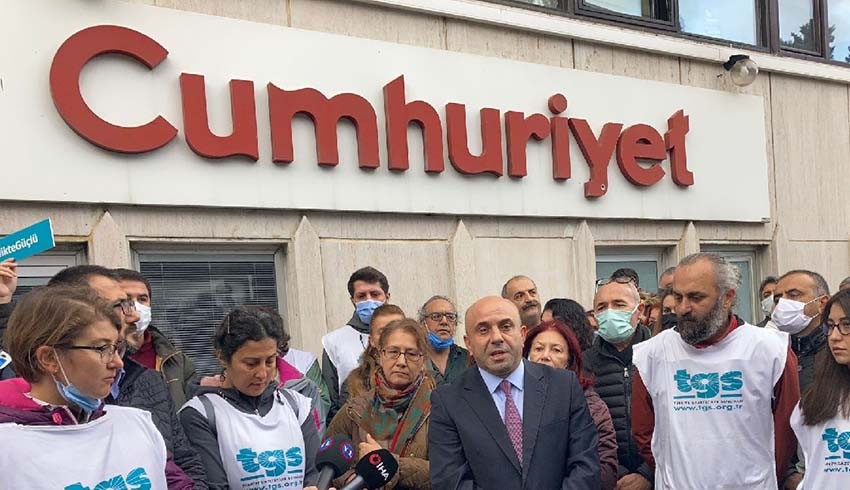 Cumhuriyet'te işten çıkarılanlara destek veren GYY Aykut Küçükkaya görevden alındı!