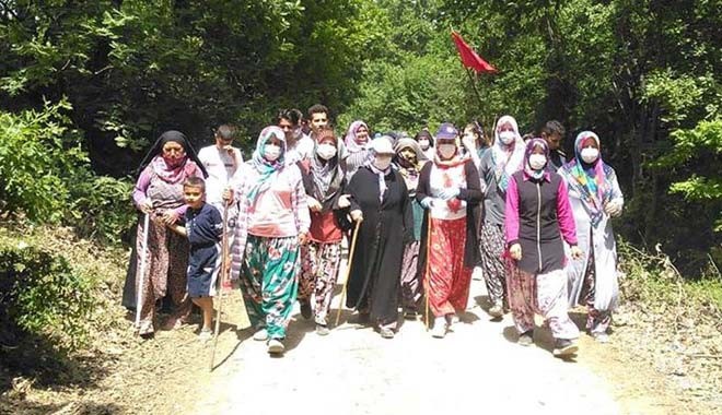 Doğaya sahip çıkan köylülere para cezası ve icra tehdidi