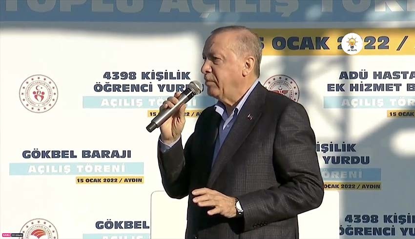 Erdoğan: Avrupa'ya, ABD'ye bak enflasyon felaket