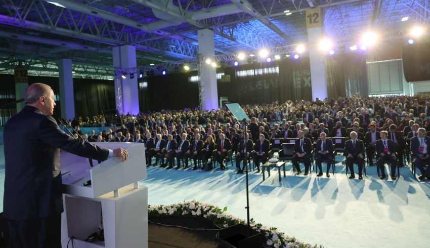 Erdoğan: Bizim pazarımız kolay kolay bitmez, küçülmez