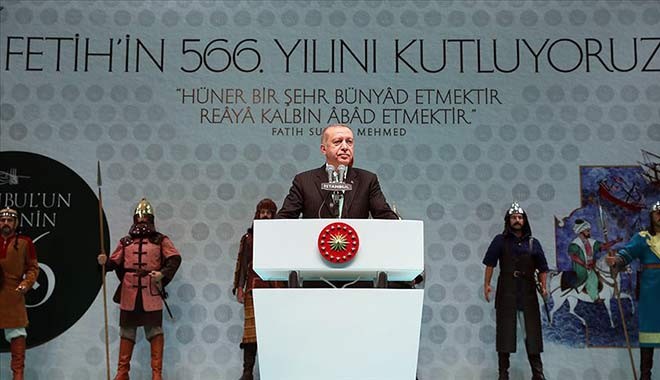 Erdoğan: İstanbul'a baktığında sadece rant gören muhterislerin bu şehri yağmalamasının önüne geçtik