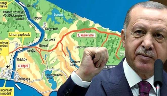 Erdoğan'dan Kanal İstanbul açıklaması: Önümüzdeki haftalarda ihaleye gidiyoruz ve çalışmaya en kısa sürede başlıyoruz