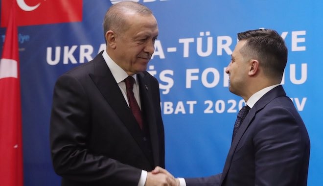 Zelenskiy, Cumhurbaşkanı Erdoğan'a şükranlarını iletti