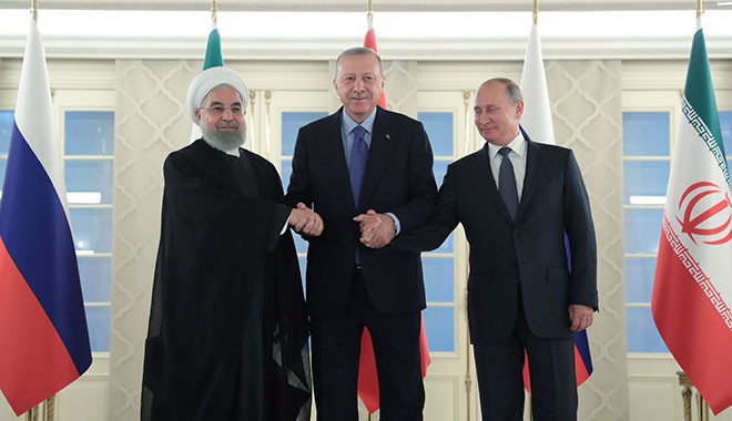 Erdoğan, Putin ve Ruhani bir araya geldi: 'Suriye Anayasa Komitesi'nin üyeleri üzerinde nihai mutabakat sağlandı