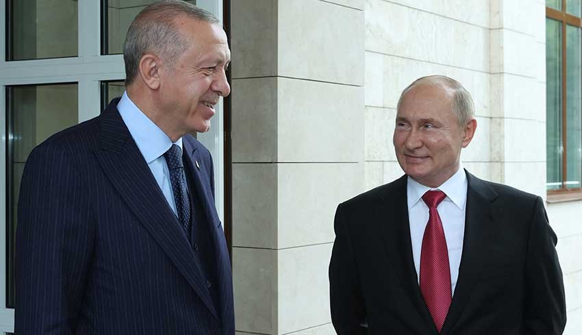 Erdoğan, Putin'in telefonda doğum gününü kutladı