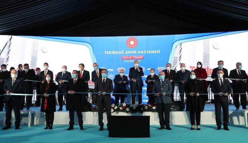 Erdoğan, Tekirdağ Şehir Hastanesi açtı: Ne olur, Allah rızası için sigara içmeyi lütfen bırakın