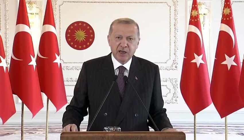 Erdoğan: Türkiye dünyadaki kriz merkezlerinin tam göbeğinde yer almasına rağmen dimdik ayakta duruyor