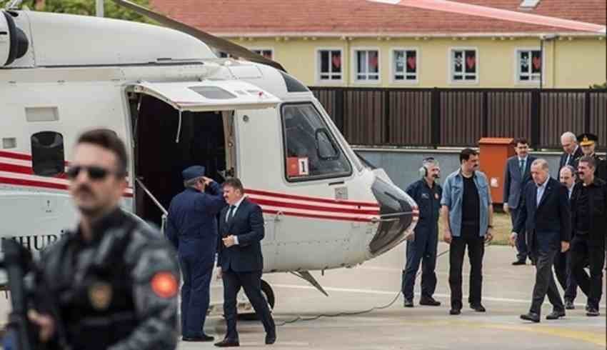 Erdoğan çok sinirlendi; Ak Partili vekili helikopterden attı