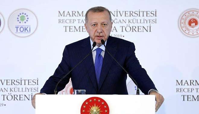 Erdoğan'dan Macron'a sert tepki: Senin haddine mi!