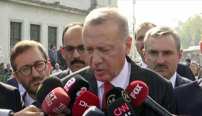 Erdoğan'dan son açıklama: Alanı terk etmeyeceğiz