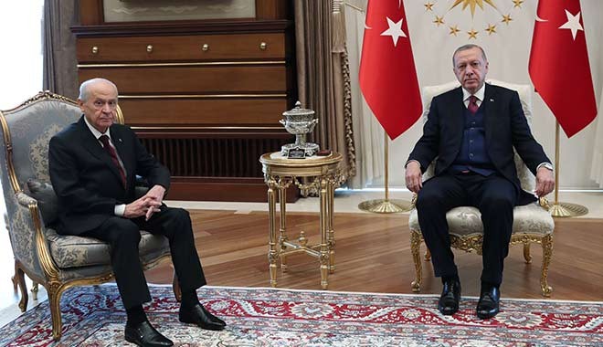 Bahçeli, Erdoğan'a rahatsızlığını iletti