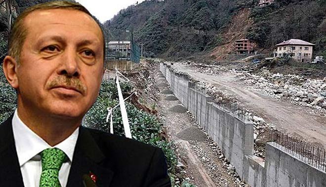 Erdoğan’ın FOX’a çıkışmasının nedeni memleketinden yapılan HES haberiymiş