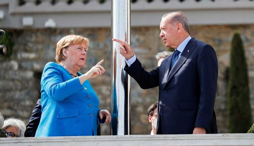 Erdoğan ve Merkel'den farklı 'koalisyon' yorumu: Ne yapacaksın hayat böyle